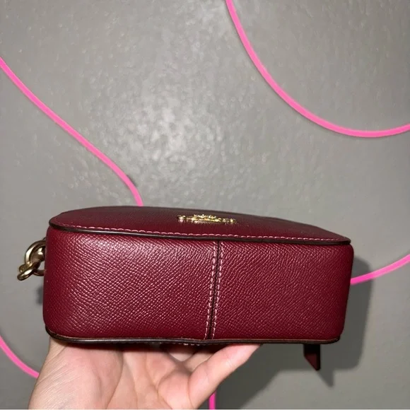 Coach Burgundy Serena Crossbody Bag - Picture 2 of 6